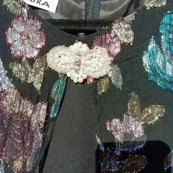 Womens Patra dress size 12 colorful metallic y2k wedding mom of bride - Picture 6 of 9